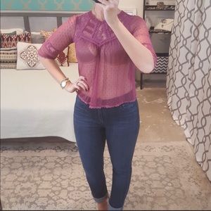 Free People shear top